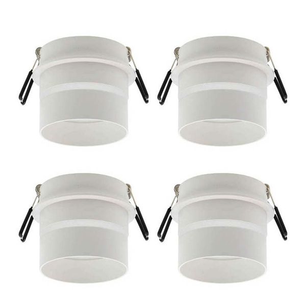 Vito Donna-X2/ 65MM Downlight Frame White &amp; Transparent Set of 4