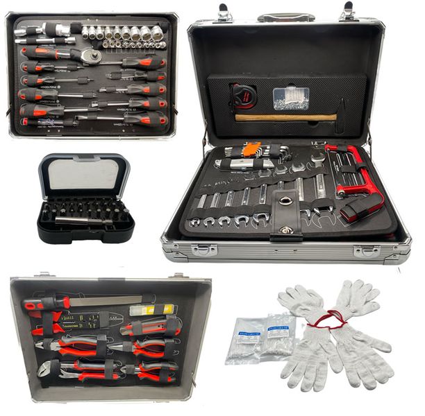 500Piece High-Grade Tool Set with Sockets Aluminum Case-10032