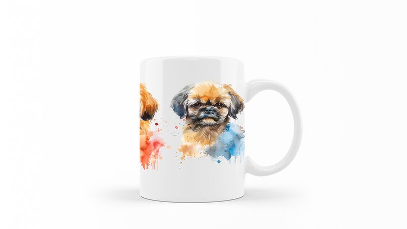 Pekingese Printed Coffee Mug