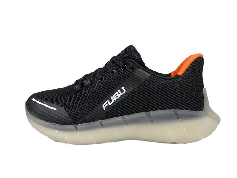 Fubu - NYC Sneaker - Mens Black Lace Up Sneakers