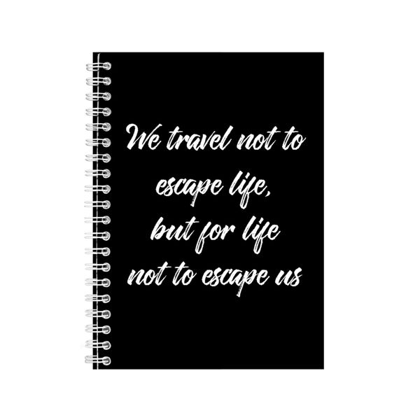 Trust A5 Notebook Spiral Lined Motivational Saying Graphic Notepad Gift 160