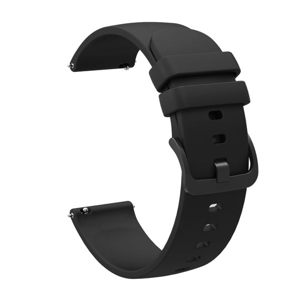 BasicX Vivoactive 4S 18mm Silicone Watch Band - Waterproof, Comfort Fit