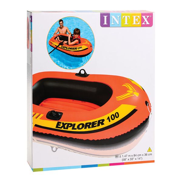 Bulk Pack x 1 Intex Boat Explorer 100 147x84x36cm
