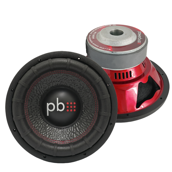 Powerbass XL-12D4 8000W 12" DVC Subwoofer - 2 Pack