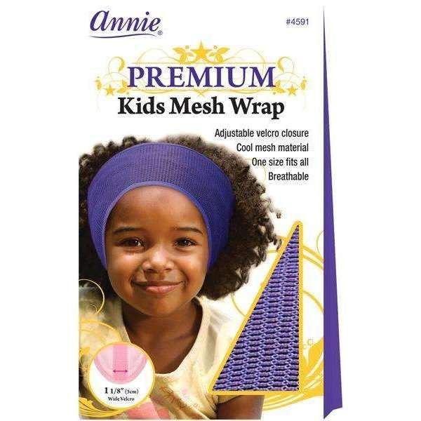 Annie - Premium Kid Mesh Wrap Asst Color- 6 Pack