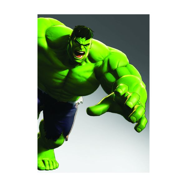 The Incredible Hulk Green - A1 poster