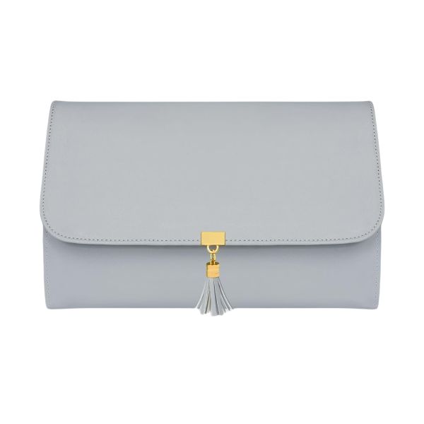Portable Jewelry Storage Bag Foldable Jewelry Storage Bag - Grey