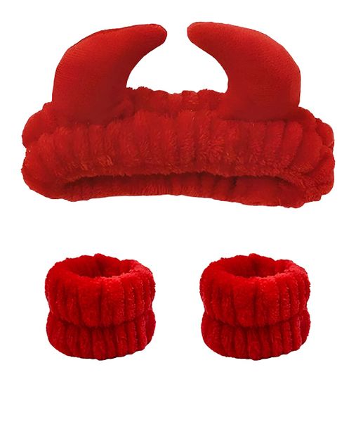 Headband &amp; Wristband Cute Horns