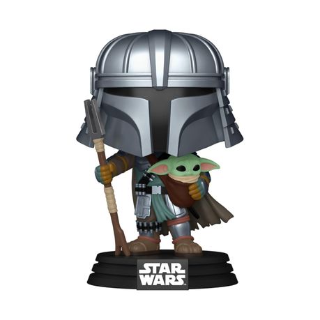 Funko Pop!: Star Wars - Mandalorian With Groku - Impressions Image