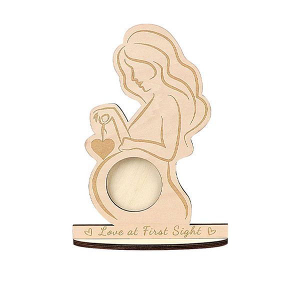 Baby Wooden Ultrasound Photo Frame