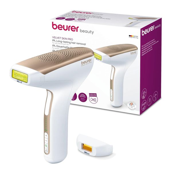 Beurer IPL Laser Hair Removal Device for Face &amp; Body: Cordless IPL 8500