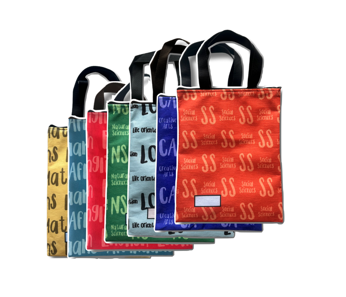 Bags For Books - Eco Range Book Bag Bundle (7 Bags) ENGLISH Bundle