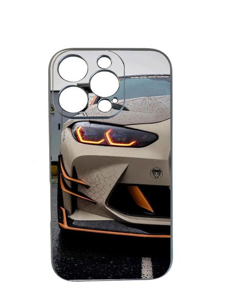 Angel's Eye Sports Car Themed Silicone Phone Case - Compatible With Samsung