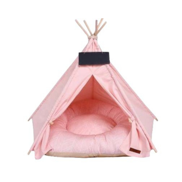 Large Pet Teepee Bed - 100% Cotton Canvas