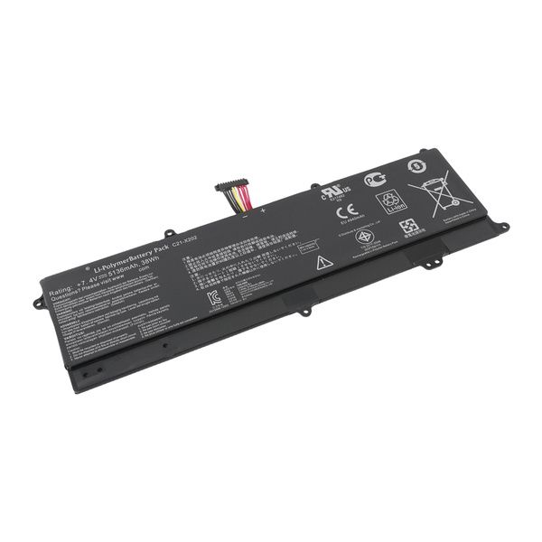 Battery compatible with ASUS VivoBook X201E X202E S200 S200E