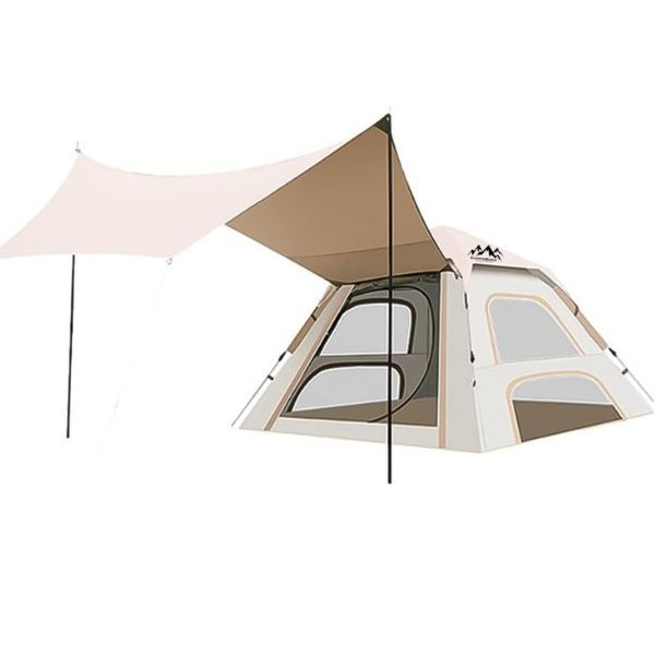 Karoo Shades Instant Pop-Up Family Tent 3-4 Person Waterproof 2.4m×2.4m