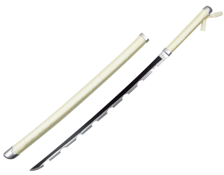 Demon Slayer Inosuke Hashibira Nichirin Sword Repica + Sword Stand