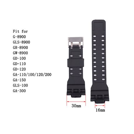 G shock gd 100 cheap replacement strap