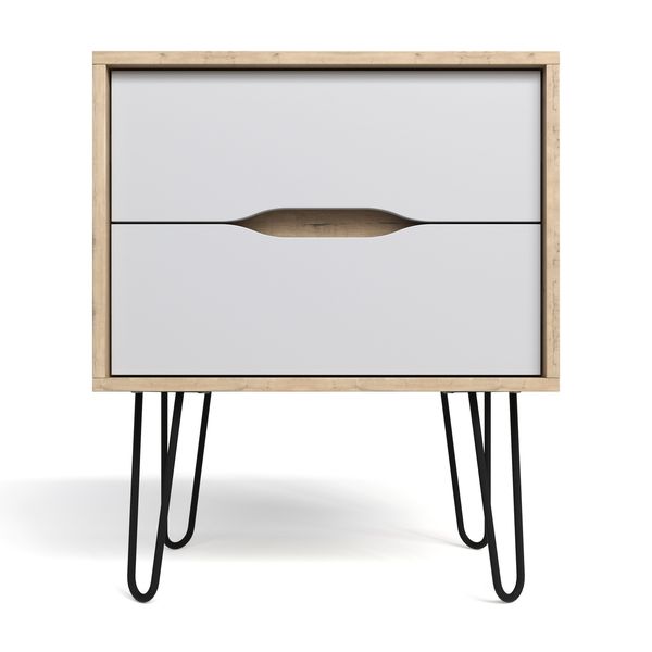 BAM! Industry Two-Drawer Bedside Table