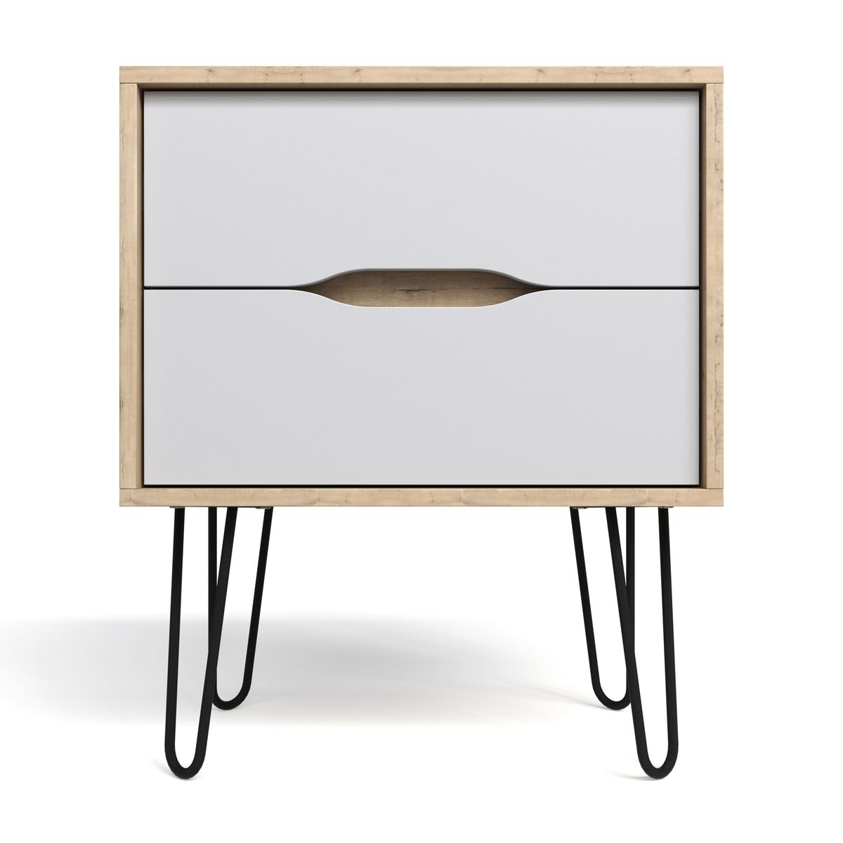 BAM! Industry Two-Drawer Bedside Table