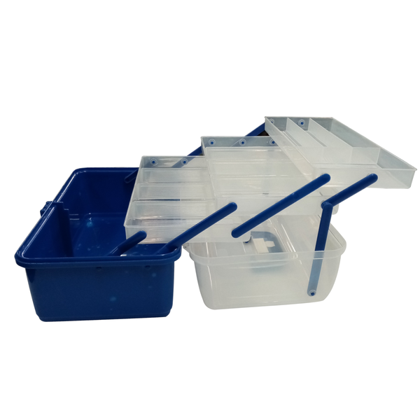 Kingfisher Seathru Buddy Fishing Tackle Box- 3 Tray