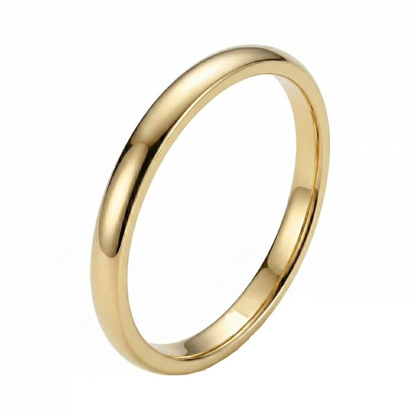Broadway Jewellers Gold Wedding Band -3mm