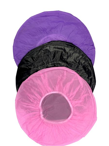 MXM Bath and Shower Cap - Black, Purple and Pink