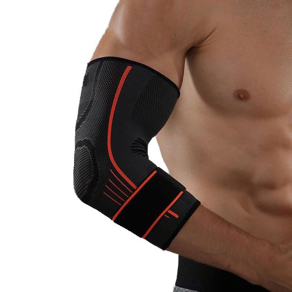 Elbow Support With Hook and Loop Strap Belt