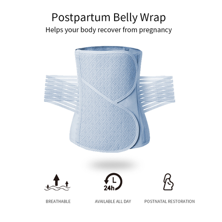 Postpartum Girdle Belly Binder & Pelvis Belt (Size:XL)
