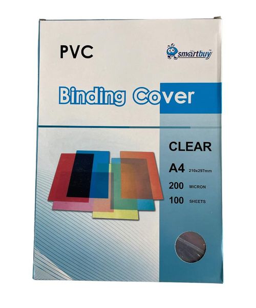 Smartbuy PVC Binding Covers 200 micron