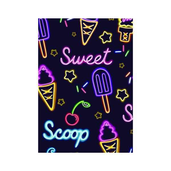 Ice cream Scoop - A1 poster