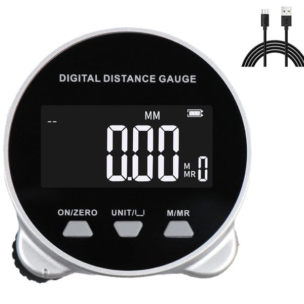 Portable Multifunctional Digital Measuring Electronic Tape Ruler-White