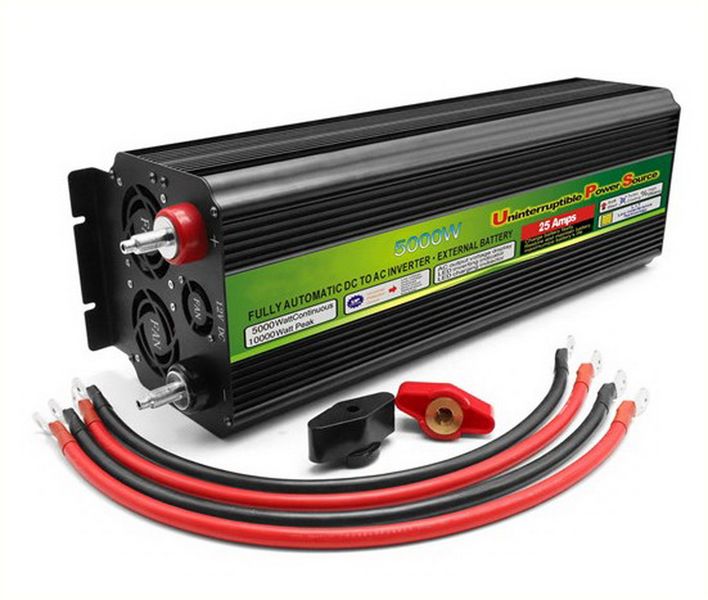 5000W Power Inverter input 24vDC output continuous 230Vac Auto switching