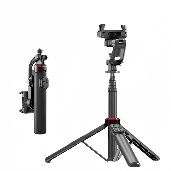 Phone Gimbal Stabilizer Stand With AITracking Bluetooth Selfie Stick Tripod