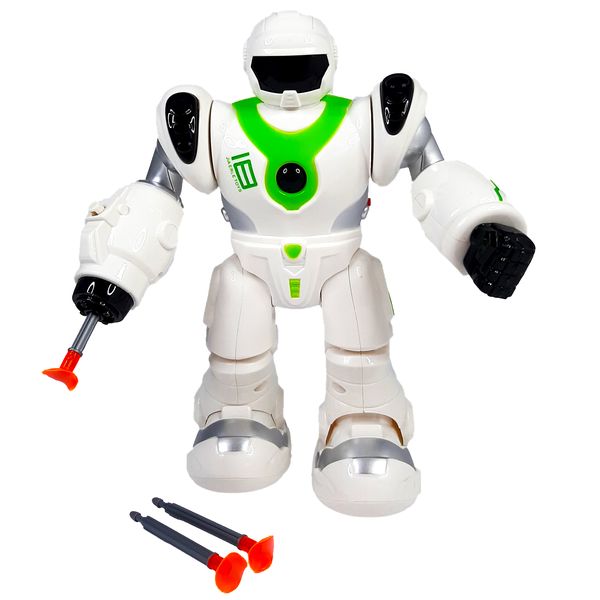 Spaceman Police Robot - Interactive Electronic Toy