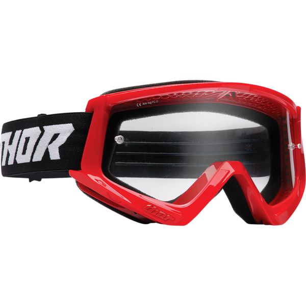 Thor Combat Racer Red/Black Goggle image