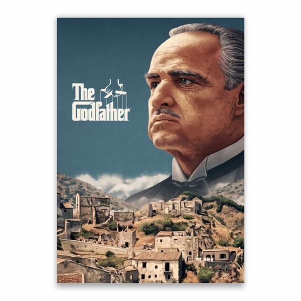 Vito Corleone the Godfather Poster - A1