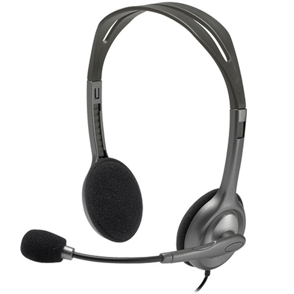 H111 Stereo Wired Headset with Microphone