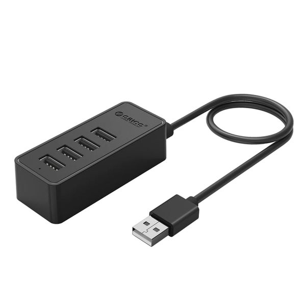 Orico 4 Port Powered USB2.0 Hub - Black