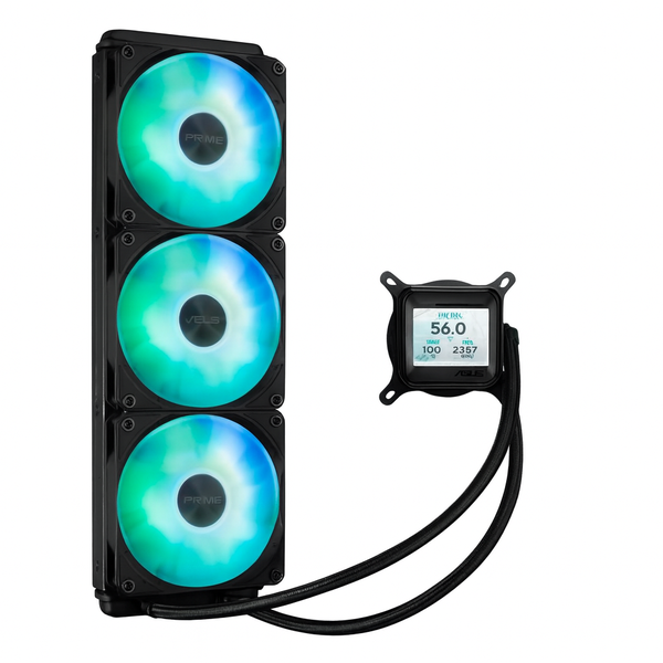 ASUS Prime LC 360 ARGB LCD CPU Liquid Cooler - 360mm