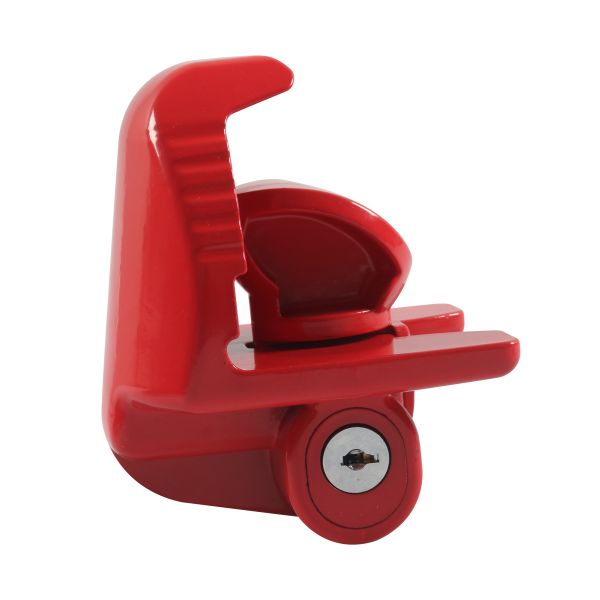 Universal Red Trailer Hook Lock-Round Head Trailer Lock Connector for Cars
