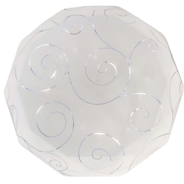 Tempest Energy Efficient 18W LED Ceiling Light with Luminous Whirl Design