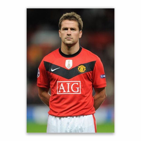Michael Owen Man United Poster - A1
