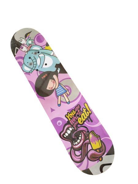Kids Skateboard Girls Pink 60cm