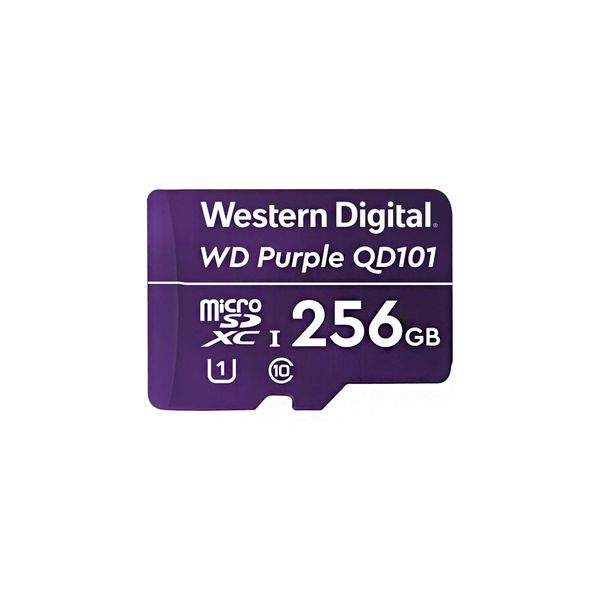 WD PURPLE 256GB SC QD101 ULTRA Endurance Class 10UHS.I U1 MICROSDXC