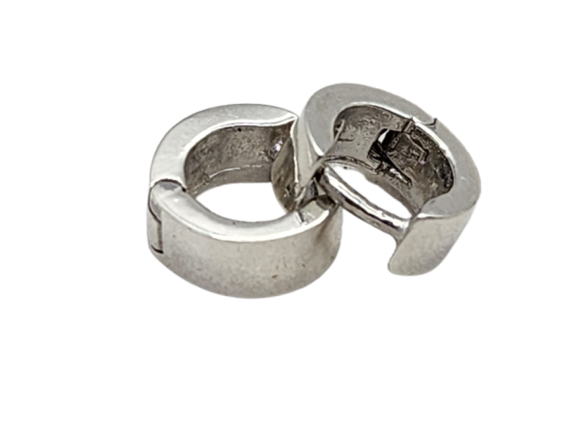 925 Sterling Silver Hoop Earrings