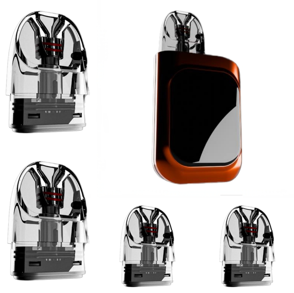 Smart POD System with Pack of 4 Pods 0.8ohm - Orange