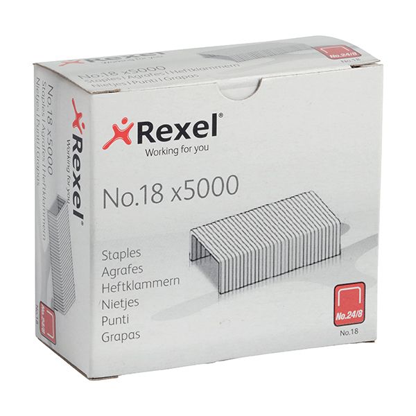 Rexel Staples No.18 (24/8) 5000 Staples