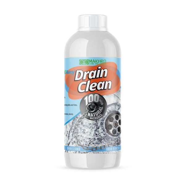 Makhro - SmellAway Drain Clean 1Lt - Microbial