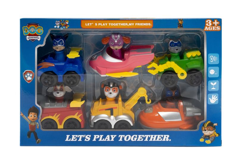 Rescue Vehicles Spin Backs